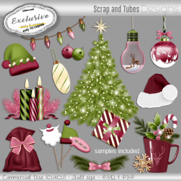 EXCLUSIVE ~ Holiday Grayscale Templates 3