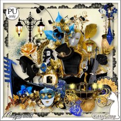 kit masquerade by kittyscrap
