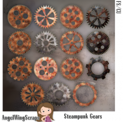 Steampunk Gears (FS/CU) - Exclusive