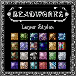 BEADWORKS PS Layer Styles (CU4CU)