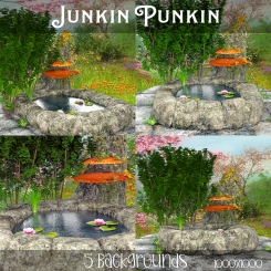 Backgrounds - Small Whimscial Pond