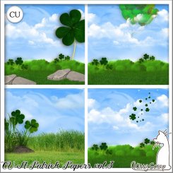 CU St Patrick papers vol.3 by KittyScrap