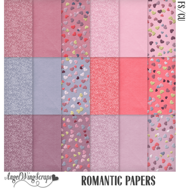 Romantic Papers (FS/CU) - Click Image to Close