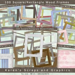 100 Wood Frames (FS/CU4CU)