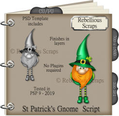 ST PATRICK'S GNOME (FS/CU/TEMPLATE/SCRIPT)
