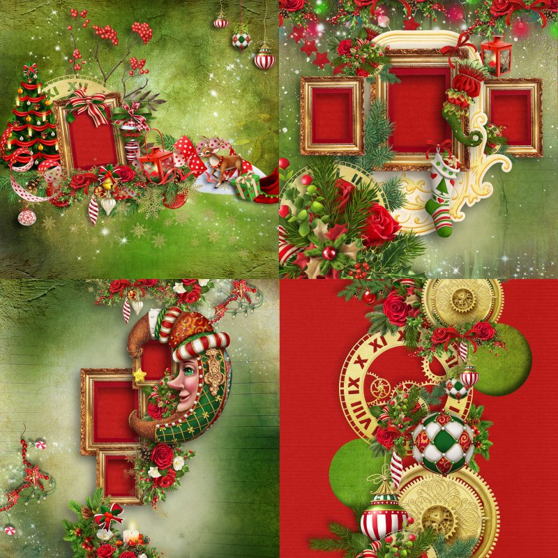 Collection christmas madness by kittyscrap - Click Image to Close
