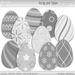 Easter Egg Templates 2