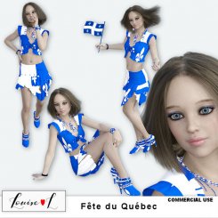 Fete du Quebec by Louise L