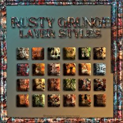 Rusty Grunge PS Layer Styles (CU4CU)