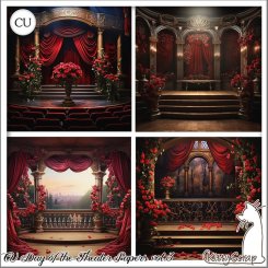 CU day at the theater papers vol.3 by kittyscrap