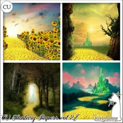 CU fantasy papers vol.28 by kittyscrap