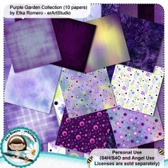 Purple Garden - Papers (FS/PU)