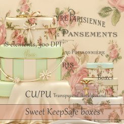 Keepsafe Boxes clipart (FS/CU)