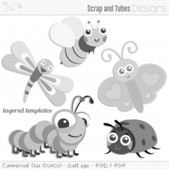 Cute Bug Templates