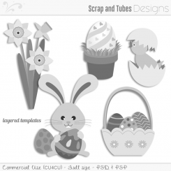 Easter Templates Pack 12