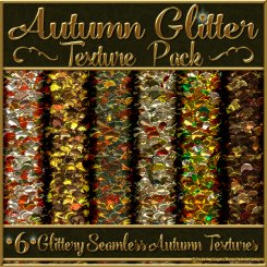 Autumn Glitter Seamless Textures Pack (CU4CU)