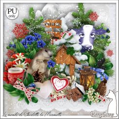 mini kit le monde de Charlotte la marmotte by kittyscrap