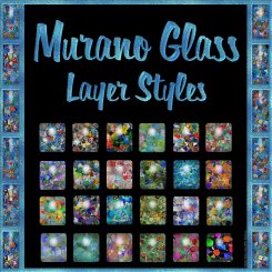 Murano Glass PS Layer Styles (CU4CU)