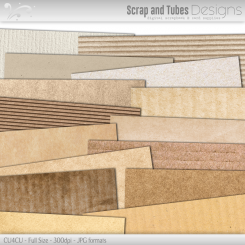 Textured Cardboard Papers