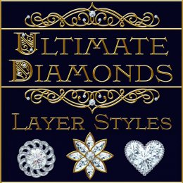 Ultimate Diamonds PS Layer Styles (CU4CU)