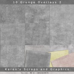 10 Grunge Overlays 2 (FS/CU4CU)
