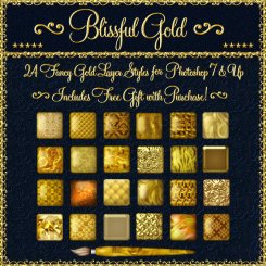 Blissful Gold Layer PS Styles (CU4CU)