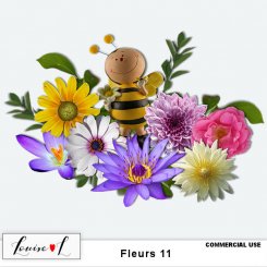 Fleurs 11 by Louise L
