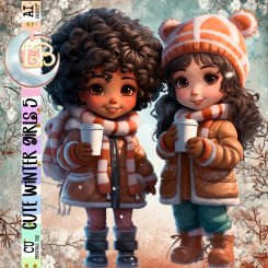 Cute Winter Girls 5 (TS-CU)