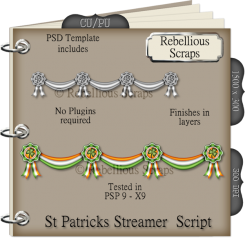 ST PATRICK'S STREAMER (FS/CU/TEMPLATE/SCRIPT)