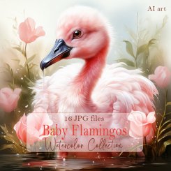 Baby Flamingos Collection (FS/CU/AI)