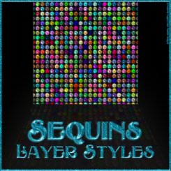 Sequins PS Layer Styles (CU4CU)