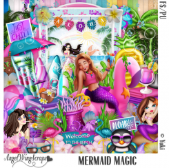 Mermaid Magic Page Kit (FS/PU)