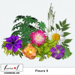 Fleurs 5 by Louise L