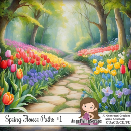 Spring Flower Paths #1 (TS/CU4CU)
