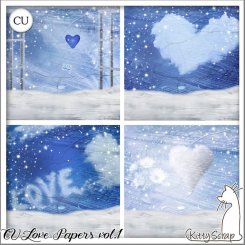 CU love papers vol.1 by kittyscrap