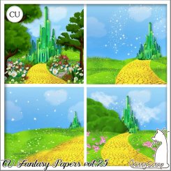 CU fantasy papers vol.25 by kittyscrap