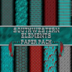 Southwestern Elements: Papers Seamless Set (CU4CU)