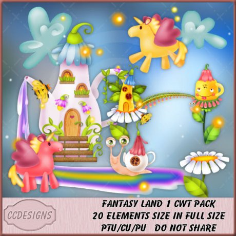 Fantasy Land 1 CWT Pack (FS/CU)