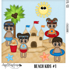 Beach Kids #1 - Exclusive (FS/CU)
