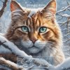 Cats In The Snow backgrounds (FS/CU/AI)