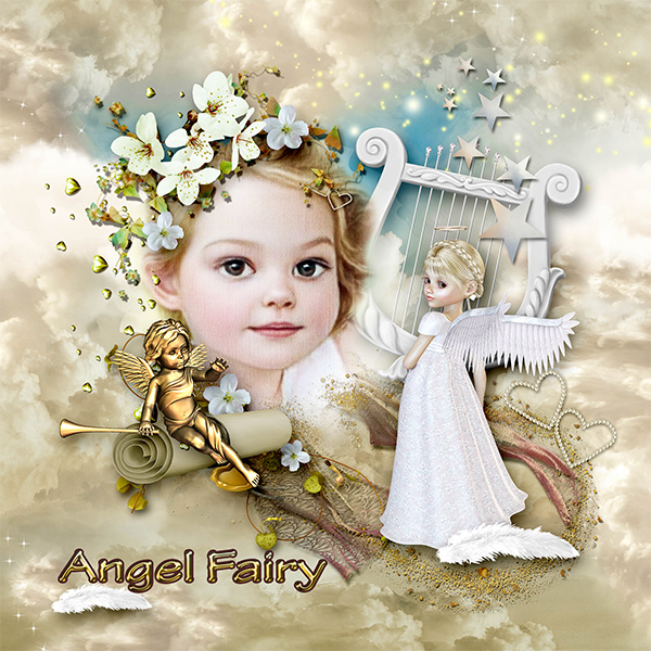 kit angel fairy by kittyscrap - Click Image to Close
