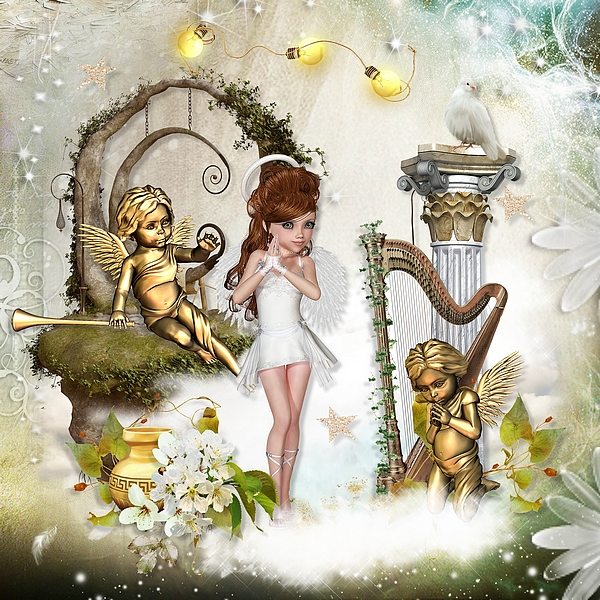 kit angel fairy by kittyscrap - Click Image to Close