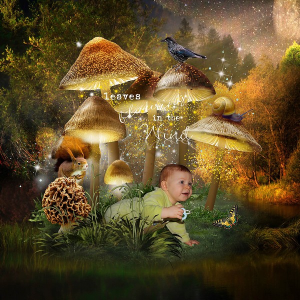 kit autumn arrives in enchanted land by kittyscrap - Click Image to Close