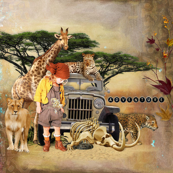 kit autumn safari by kittyscrap - Click Image to Close