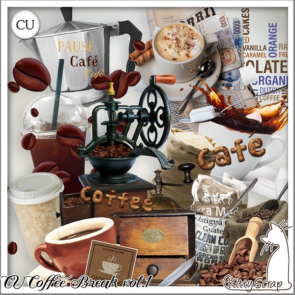 CU coffee Break vol.1 by KittyScrap - Click Image to Close