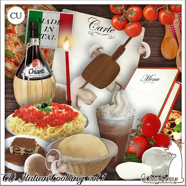 CU italian cooking vol.1 by KittyScrap - Click Image to Close