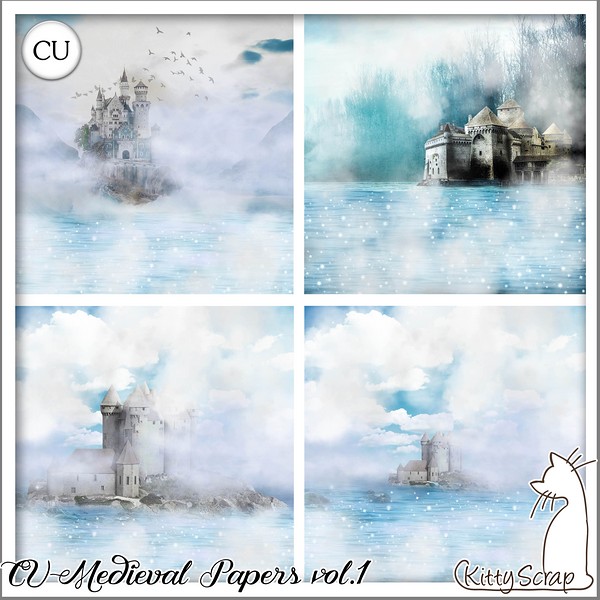 CU medieval papers vol.1 by kittyscrap - Click Image to Close