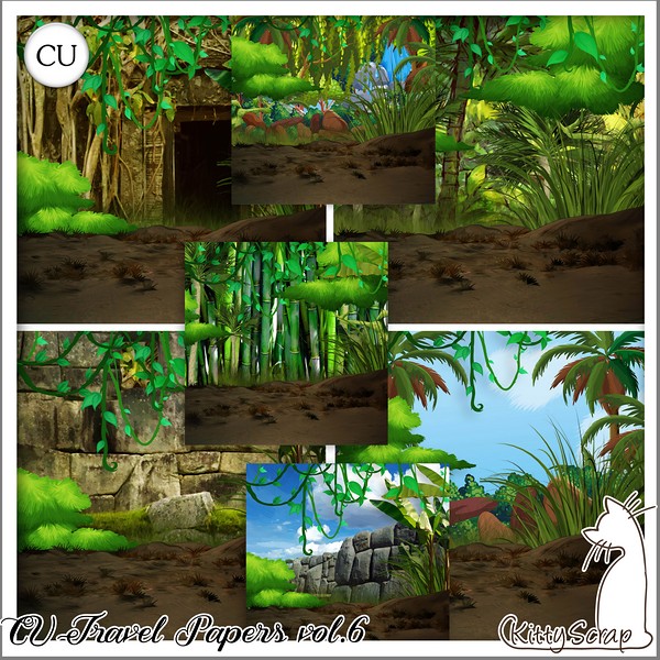 CU travel papers vol.6 by kittyscrap - Click Image to Close