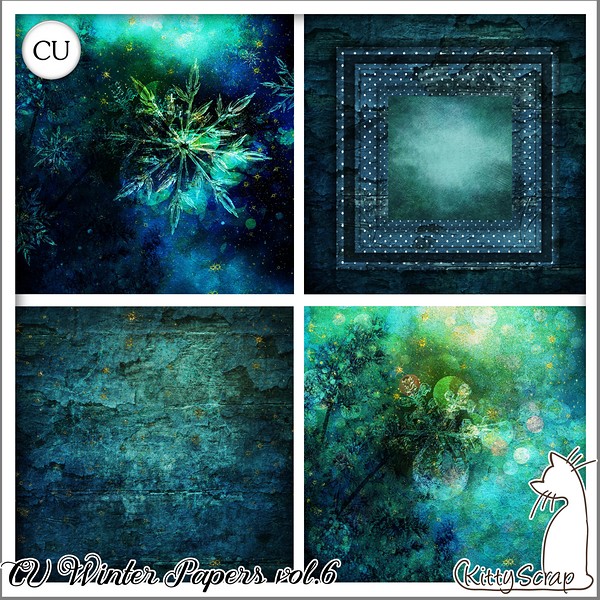 CU winter papers vol.6 by kittyscrap - Click Image to Close