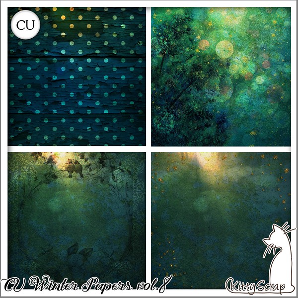 CU winter papers vol.8 by kittyscrap - Click Image to Close